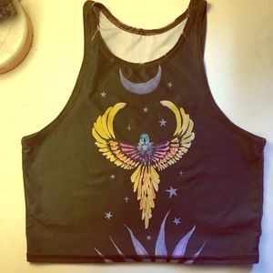 Teeki mermaid tank - goddess crop top